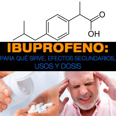 Ibuprofeno efectos secundarios