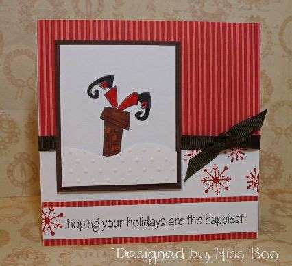 IC414   Santa Feet | Paper crafts, Cards, Crafts