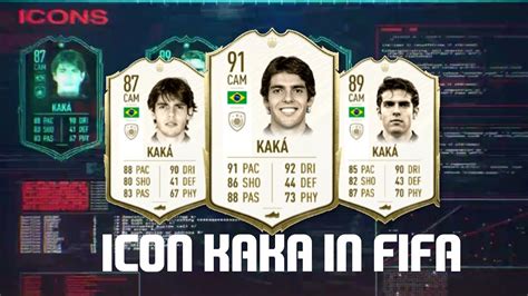 ICON KAKA REVEALED IN FIFA 20   YouTube