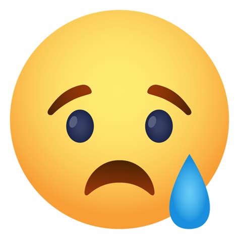 Ícone de emoji triste   Baixar PNG/SVG Transparente