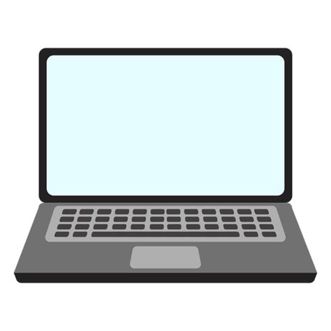 Icono de portátil simple   Descargar PNG/SVG transparente