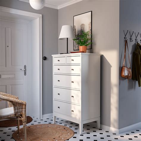 IDANAS chest of 6 drawers, 84x135 cm, White | IKEA Greece