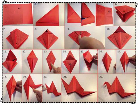 Ideas con paso a paso para hacer un pájaro con la técnica origami ...