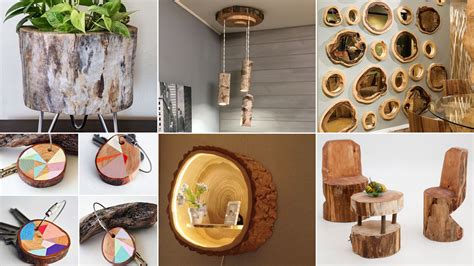 Ideas de bricolaje con troncos de madera   Blog Hogarmania