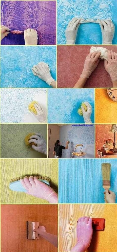 IDEAS DECO: Decoración de paredes! | Pintar paredes con efectos ...