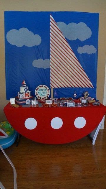 Ideas decorativas para cumpleaños de marinero para niños ...