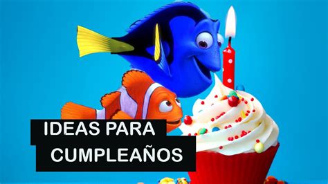 Ideas para Cumpleaños en Forma de Dory y Nemo YouTube