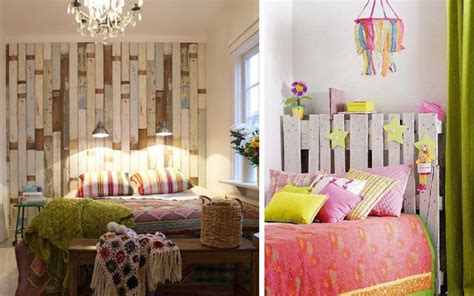 | Ideas para decorar dormitorios con pallets