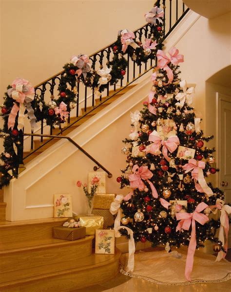 ideas para decorar escaleras en navidad 25 | Decoracion de ...