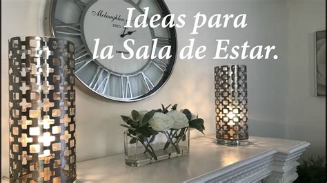 IDEAS PARA DECORAR LA SALA DE ESTAR Y LA CHIMENEA/DIY ...