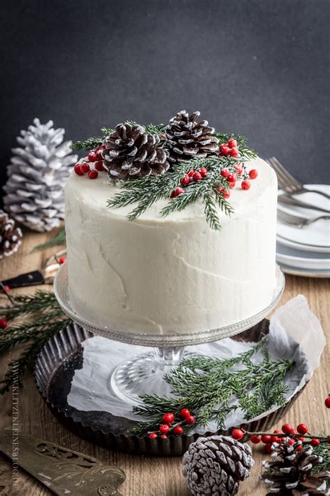 Ideas para decorar las tartas en invierno   Fiestas y Cumples