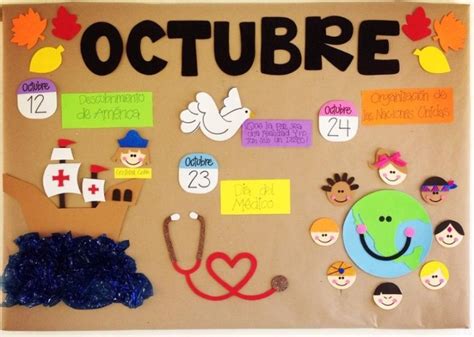 Ideas para el Periódico Mural del mes de OCTUBRE 2018 – Imagenes Educativas