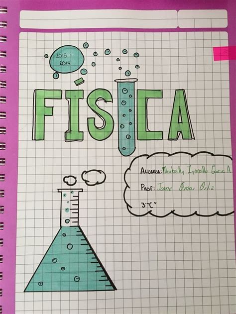Ideias de capa de caderno de física em 2020 | Capas para caderno tumblr ...