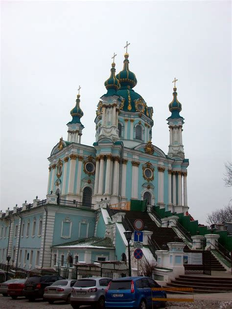 Iglesia de San Andrés, Kiev  Ucrania    Mis viajes por ahí ...