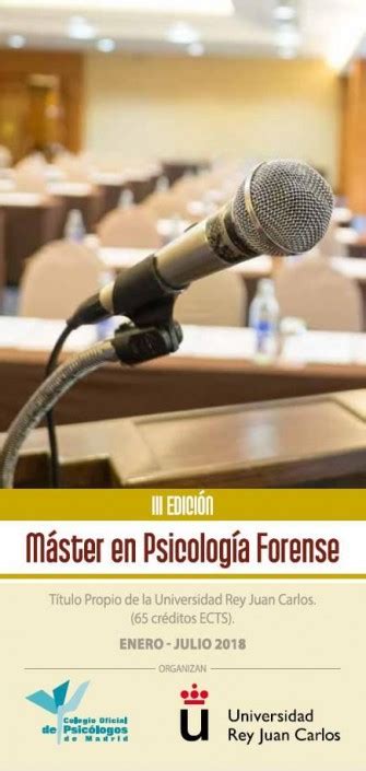 III Edición del Máster en Psicología Forense.   Sencillez y Orden