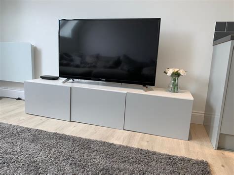 IKEA BESTA GREY / WHITE TV UNIT in EN9 Forest for £85.00 ...