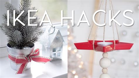 Ikea Christmas Hacks | Christmas Decoration DIYs and Table ...