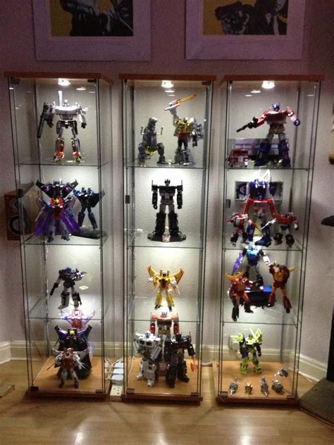 Ikea Detolf Display Cases   for my statues and figures ...