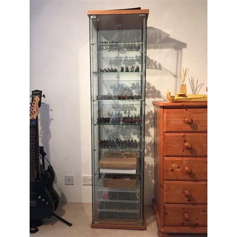 Ikea Detolf Glass Display Cabinet | in Langport, Somerset ...