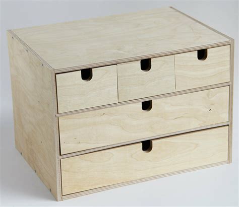 Ikea Fira Birch Wooden Storage Chest Box with 5 Drawers ...