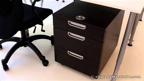 IKEA Galant Drawer Unit on Castors, Office Furniture ...