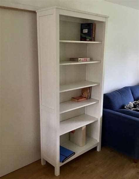 Ikea Hemnes Bookcase Solid Wood in White Stain | in Murrayfield ...