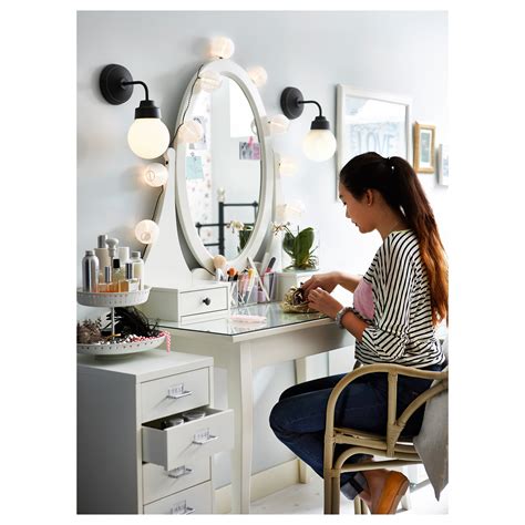 IKEA   HEMNES Dressing table with mirror white in 2019 ...