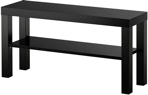 IKEA LACK Mesa auxiliar mueble TV negro