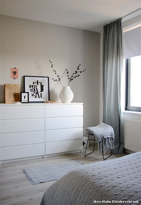 Ikea Malm Kleiderschrank Skandinavisch Schlafzimmer with Bedroom Decor ...