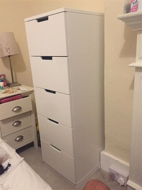 Ikea Nordli Chest of 5 Drawers | in Clapham, London | Gumtree