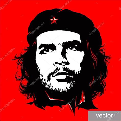 illustratie van Comandante Che Guevara — Stockvector ...