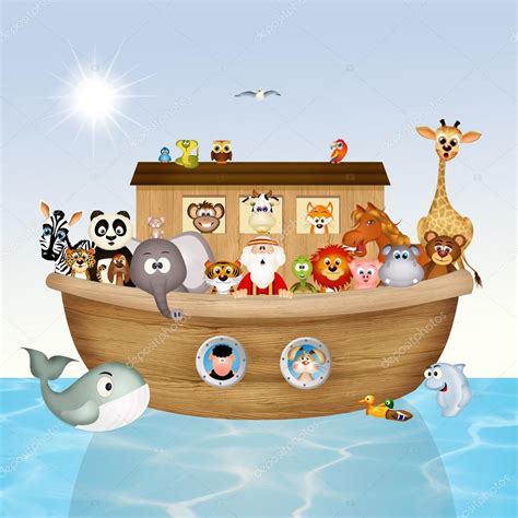 illustratie van de ark van Noach — Stockfoto  adrenalina ...