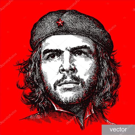 Illustration of Comandante Che Guevara — Stock Vector ...