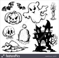 Illustration Of Halloween Drawings Collection 1