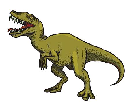 Ilustración de Caricatura Del Dinosaurio y más Vectores Libres de ...
