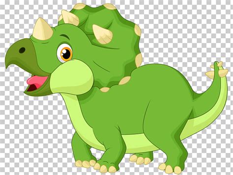 Ilustración de dinosaurio verde, tiranosaurio infantil de dinosaurio ...