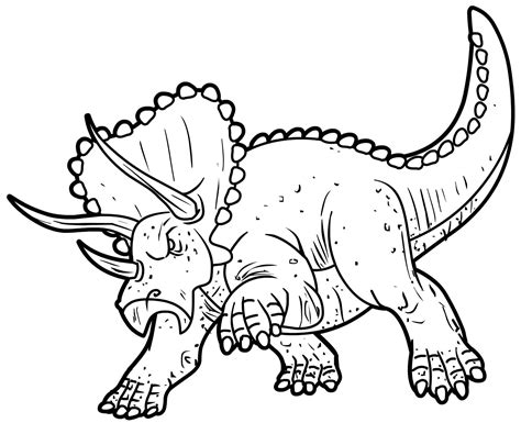 Im Genes De Los Dinosaurios Para Colorear Descargar Pagina Triceratops ...