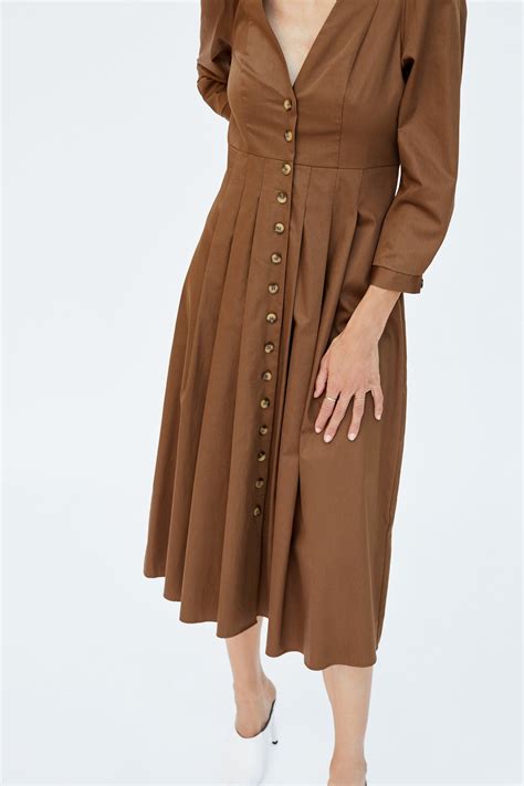 Image 5 of PLEATED DRESS from Zara | Pleated dress, Fashion, Fashion ...