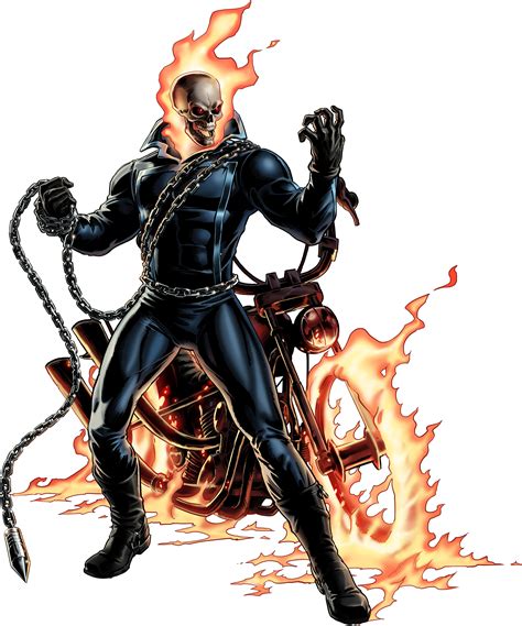 Image   Ghost Rider Portrait Art.png   Marvel: Avengers ...