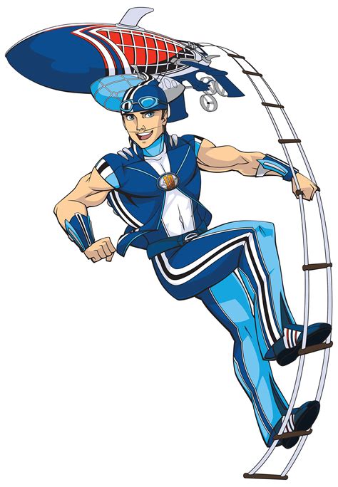 Image   Nick Jr. LazyTown Sportacus Illustrated 2.png ...