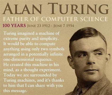 Image result for alan turing | Alan turing, Computer science, Computer ...