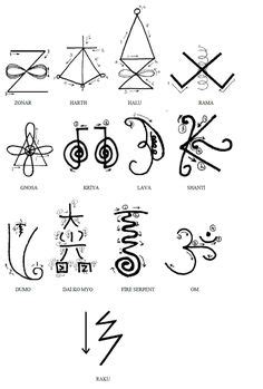 Image result for karuna reiki symbols | Reiki | Reiki ...