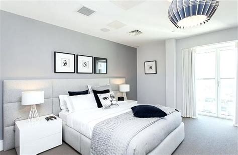 Image result for light grey accent wall paint | Gray master bedroom ...