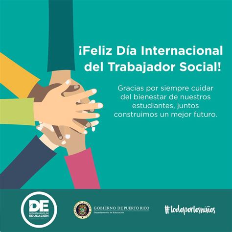 Imagen De Feliz Dia Del Trabajador Social   Para Trabajadores