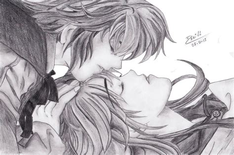 Imagen De Parejas Para Dibujar : Anime love en dibujos   Imagui ...