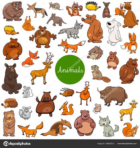 Imágenes: animales mamiferos animados | personajes de dibujos animados ...