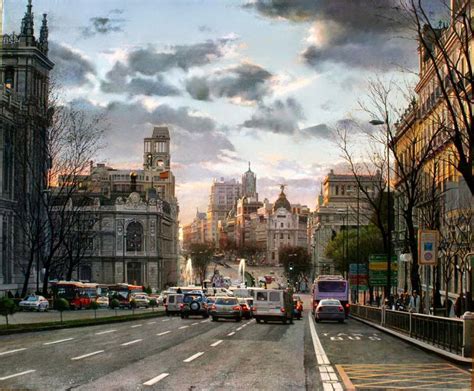 Imágenes Arte Pinturas: Hermosos Paisajes de Madrid Arte ...