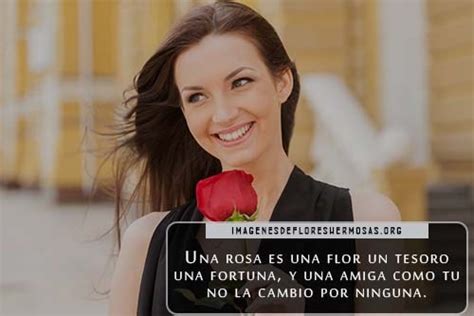 Imágenes Con Lindas Frases Para Regalar Una Rosa A Una Mujer   IMÁGENES ...