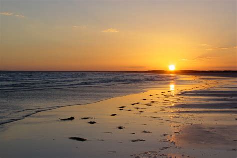 Imágenes de amanecer en la playa