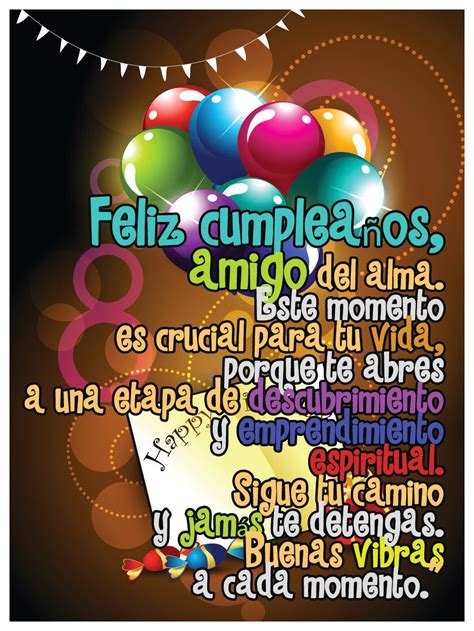Imágenes de Feliz Cumpleaños AMIGO con Frases y Mensajes ...